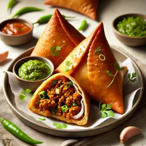 keema samosa